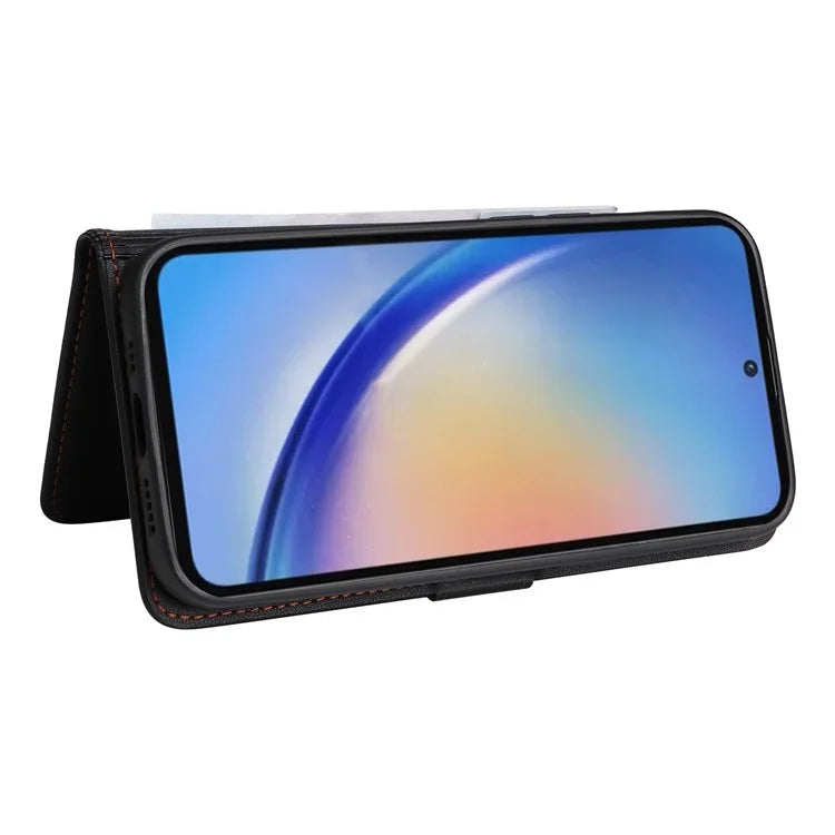 BETOPNICE 005 For Samsung Galaxy A35 5G PU Leather Phone Cover Detachable Magnetic Wallet Case