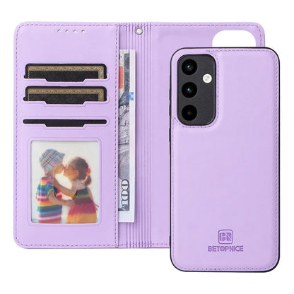 BETOPNICE 005 For Samsung Galaxy A35 5G PU Leather Phone Cover Detachable Magnetic Wallet Case