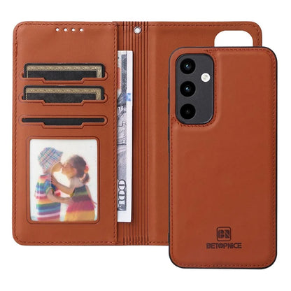 BETOPNICE 005 For Samsung Galaxy A35 5G PU Leather Phone Cover Detachable Magnetic Wallet Case