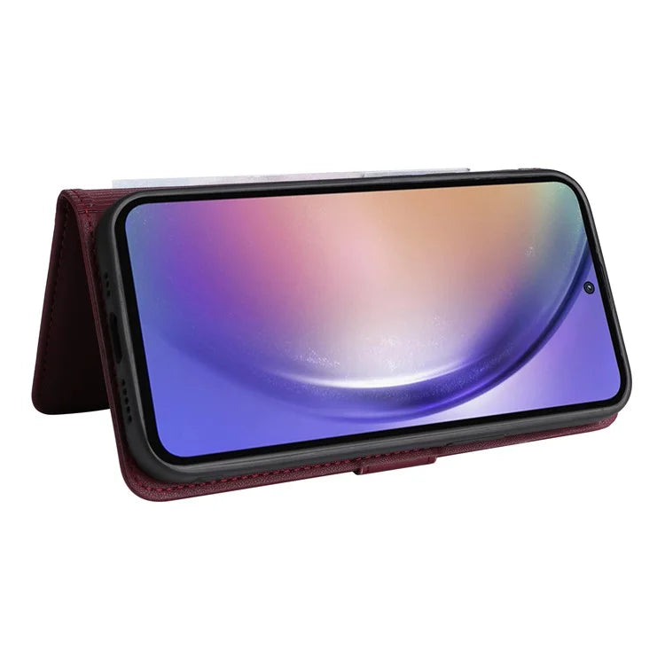 BETOPNICE 005 For Samsung Galaxy A55 5G Detachable Phone Case Card Slots TPU Interior Protective Cover