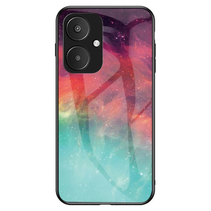 For Xiaomi Redmi 13C 5G Tempered Glass Phone Case Starry Sky Pattern