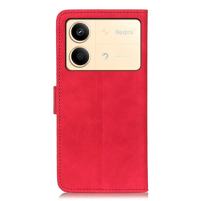 KHAZNEH For Xiaomi Redmi Note 13R Pro 5G Cell Phone Case Leather Retro Style Stand Cover