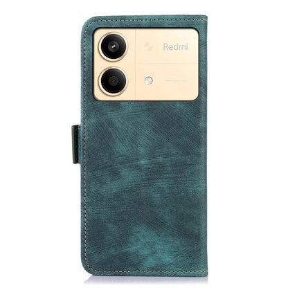 ABEEL For Xiaomi Redmi Note 13R Pro 5G Cell Phone Case Side Magnetic Clasp PU Leather Cover