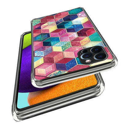 For iPhone 15 Pro Cell Phone Case Pattern Printing Soft TPU Back Cover