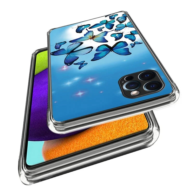 For iPhone 15 Pro Cell Phone Case Pattern Printing Soft TPU Back Cover