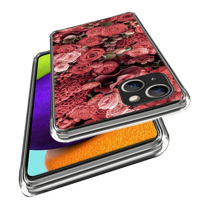 For iPhone 15 Cell Phone Case TPU Pattern Printing Design Protective Shell
