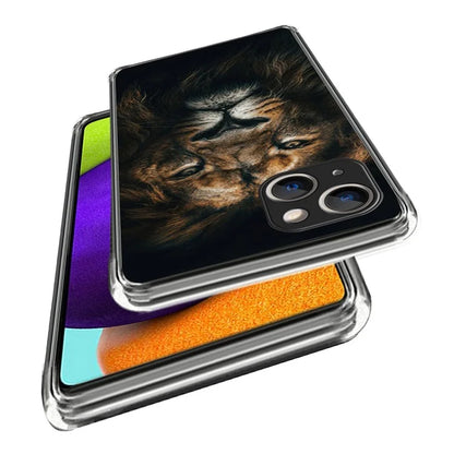 For iPhone 15 Cell Phone Case TPU Pattern Printing Design Protective Shell