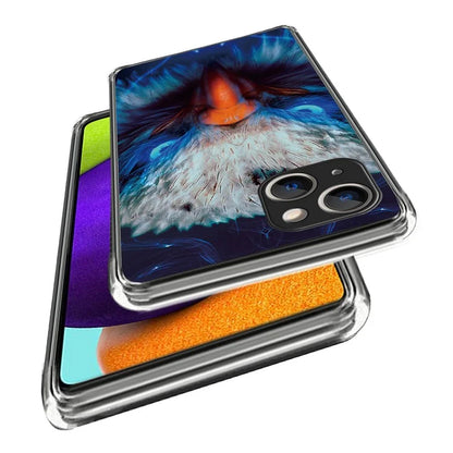 For iPhone 15 Cell Phone Case TPU Pattern Printing Design Protective Shell