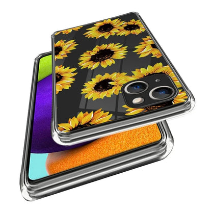 For iPhone 15 Cell Phone Case TPU Pattern Printing Design Protective Shell