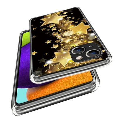 For iPhone 15 Cell Phone Case TPU Pattern Printing Design Protective Shell