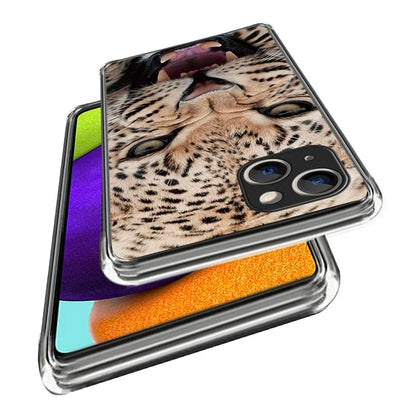 For iPhone 15 Cell Phone Case TPU Pattern Printing Design Protective Shell