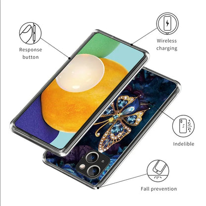 For iPhone 15 Cell Phone Case TPU Pattern Printing Design Protective Shell