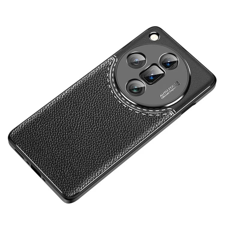 For Oppo Find X7 5G TPU Phone Case Litchi Texture Back Cover