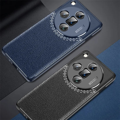 For Oppo Find X7 5G TPU Phone Case Litchi Texture Back Cover
