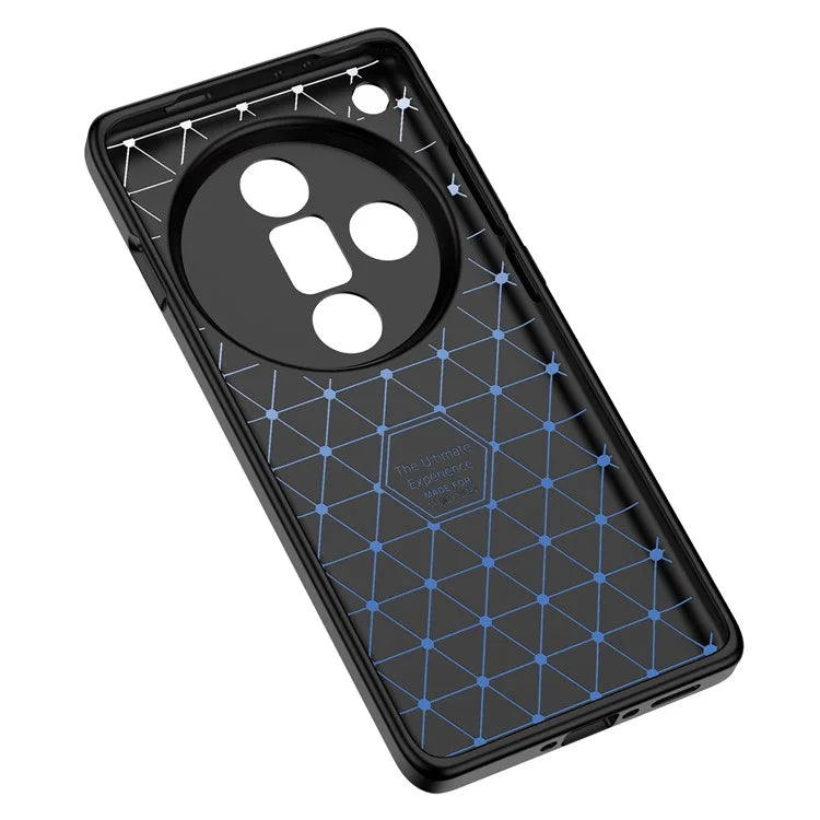 For Oppo Find X7 5G TPU Phone Case Litchi Texture Back Cover