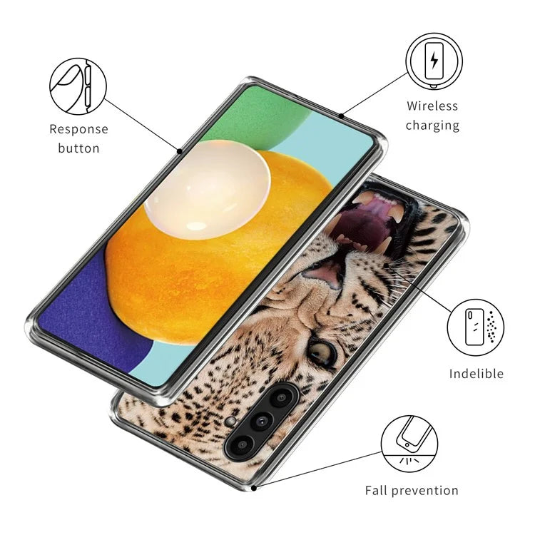 For Samsung Galaxy A14 5G / A14 4G TPU Case Shockproof Pattern Printing Phone Cover