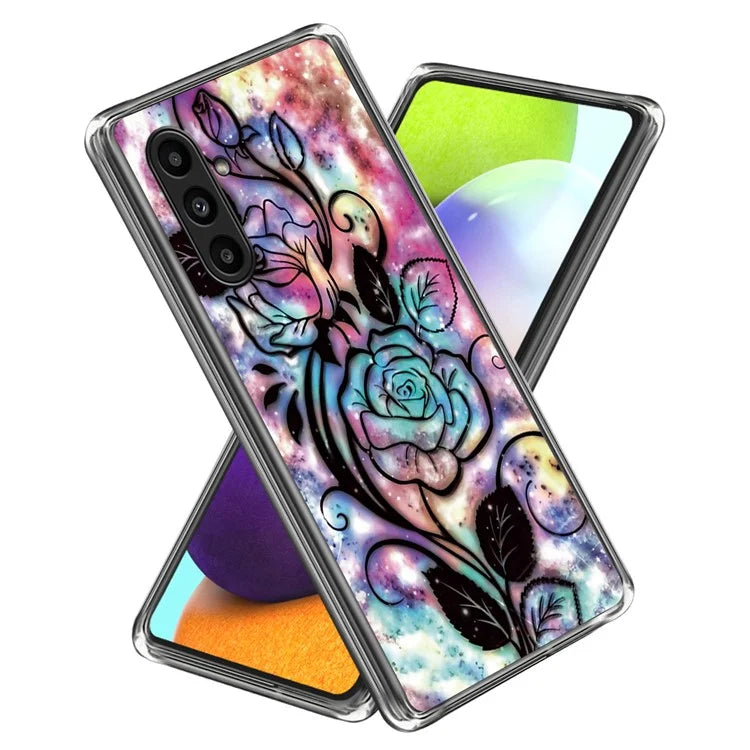 For Samsung Galaxy A14 5G / A14 4G TPU Case Shockproof Pattern Printing Phone Cover