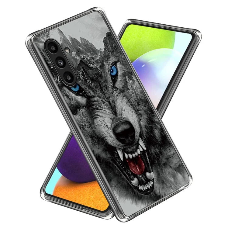 For Samsung Galaxy A14 5G / A14 4G TPU Case Shockproof Pattern Printing Phone Cover