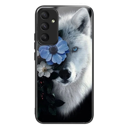 For Samsung Galaxy A05s 4G Case Pattern TPU+Tempered Glass Phone Protector