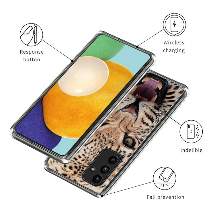 For Samsung Galaxy A15 4G / A15 5G Case Anti-dust TPU Printing Phone Protector
