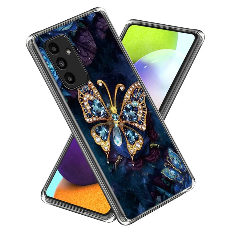 For Samsung Galaxy A15 4G / A15 5G Case Anti-dust TPU Printing Phone Protector