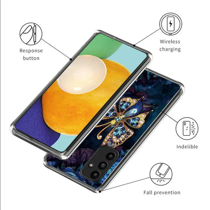 For Samsung Galaxy A15 4G / A15 5G Case Anti-dust TPU Printing Phone Protector
