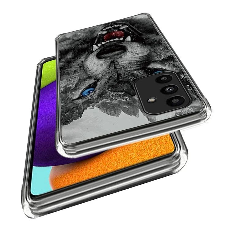 For Samsung Galaxy A15 4G / A15 5G Case Anti-dust TPU Printing Phone Protector