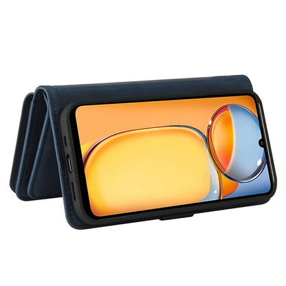 KT Multi-Functional Series-2 For Xiaomi Redmi 13C 4G / Poco C65 4G Leather Phone Case with Zipper Wallet