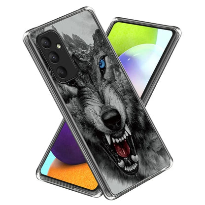 For Samsung Galaxy A35 5G Back Case Scratch-proof TPU Pattern Printing Phone Cover