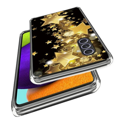 For Samsung Galaxy A54 5G Case Drop-resistant TPU Pattern Phone Shell