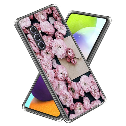 For Samsung Galaxy A54 5G Case Drop-resistant TPU Pattern Phone Shell