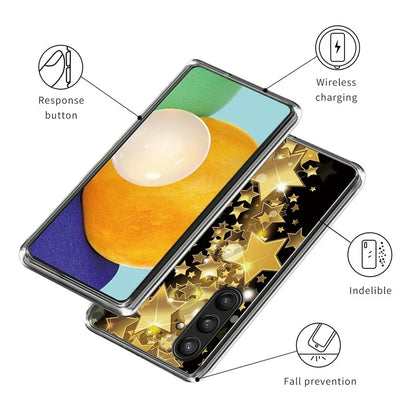 TPU Case for Samsung Galaxy S23 FE Shell Shock Absorbing Pattern Phone Cover