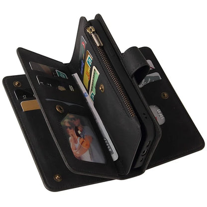 KT Multi-Functional Series-2 For Samsung Galaxy A55 5G Case Skin-touch Card Slots Phone Protector