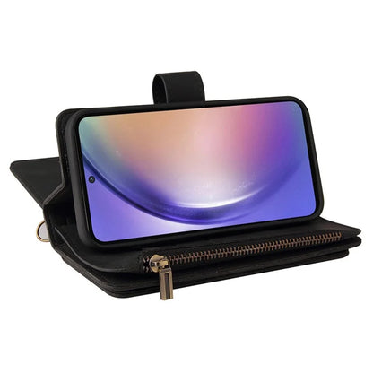 KT Multi-Functional Series-2 For Samsung Galaxy A55 5G Case Skin-touch Card Slots Phone Protector