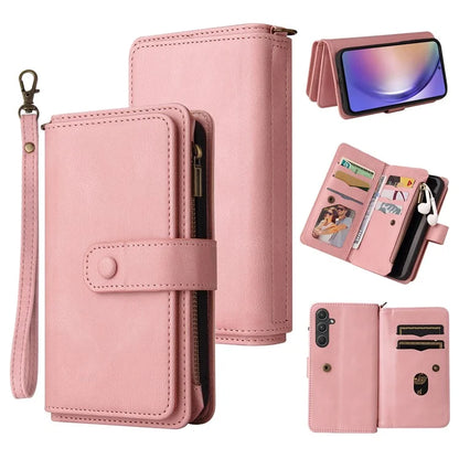 KT Multi-Functional Series-2 For Samsung Galaxy A55 5G Case Skin-touch Card Slots Phone Protector