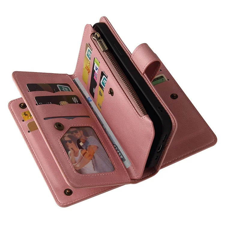 KT Multi-Functional Series-2 For Samsung Galaxy A55 5G Case Skin-touch Card Slots Phone Protector