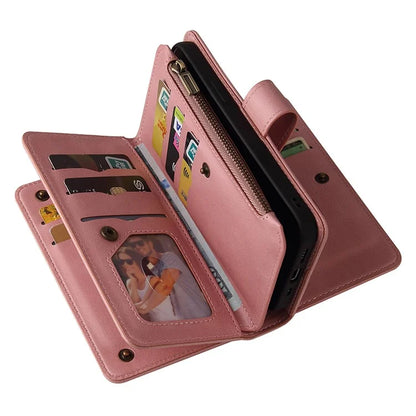 KT Multi-Functional Series-2 For Samsung Galaxy A55 5G Case Skin-touch Card Slots Phone Protector