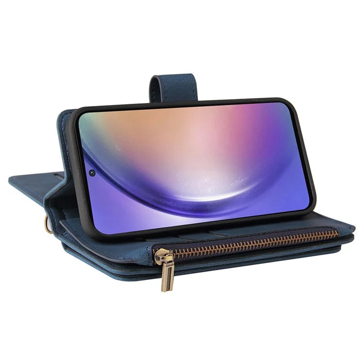KT Multi-Functional Series-2 For Samsung Galaxy A55 5G Case Skin-touch Card Slots Phone Protector