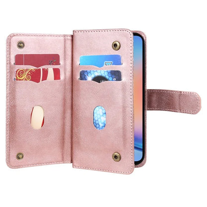 KT Multi-functional Series-1 For Samsung Galaxy A35 5G Phone Leather Case Multiple Card Slots