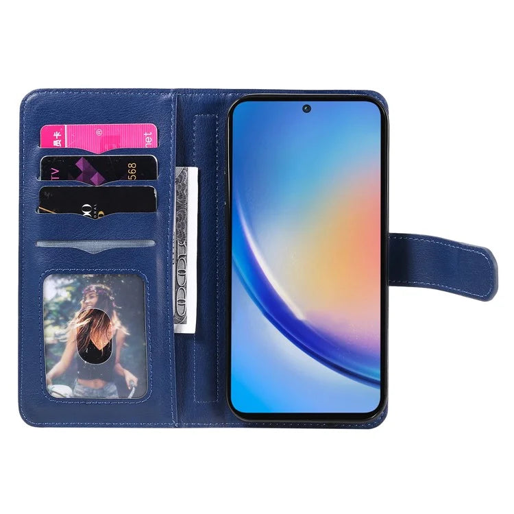 KT Multi-functional Series-1 For Samsung Galaxy A35 5G Phone Leather Case Multiple Card Slots