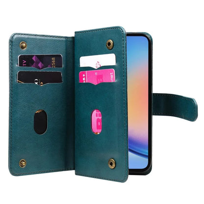 KT Multi-functional Series-1 For Samsung Galaxy A35 5G Phone Leather Case Multiple Card Slots