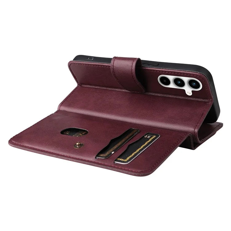 KT Multi-functional Series-1 For Samsung Galaxy A35 5G Phone Leather Case Multiple Card Slots