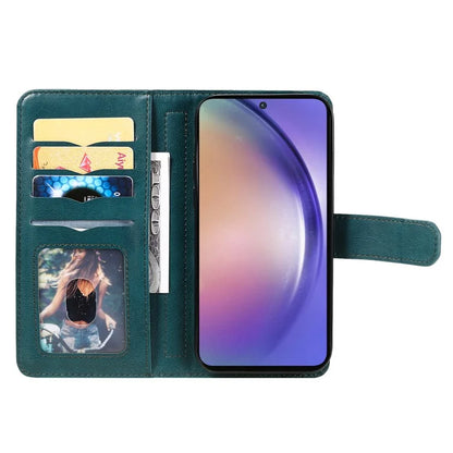 KT Multi-functional Series-1 For Samsung Galaxy A55 5G Leather Case Stand 10 Card Slots