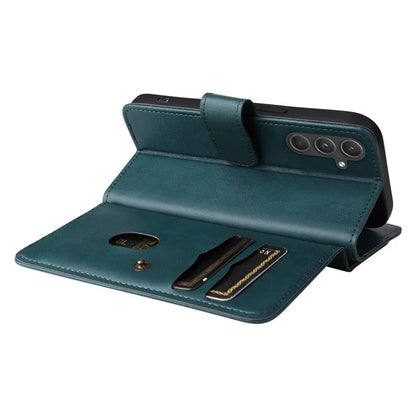 KT Multi-functional Series-1 For Samsung Galaxy A55 5G Leather Case Stand 10 Card Slots