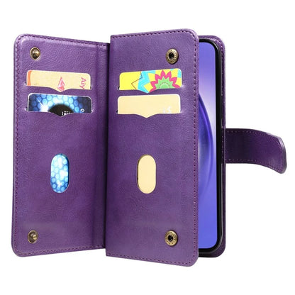 KT Multi-functional Series-1 For Samsung Galaxy A55 5G Leather Case Stand 10 Card Slots