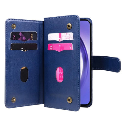 KT Multi-functional Series-1 For Samsung Galaxy A55 5G Leather Case Stand 10 Card Slots