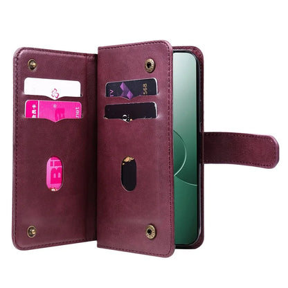 KT Multi-functional Series-1 For Xiaomi 14 Wallet Case Flip Leather Cover