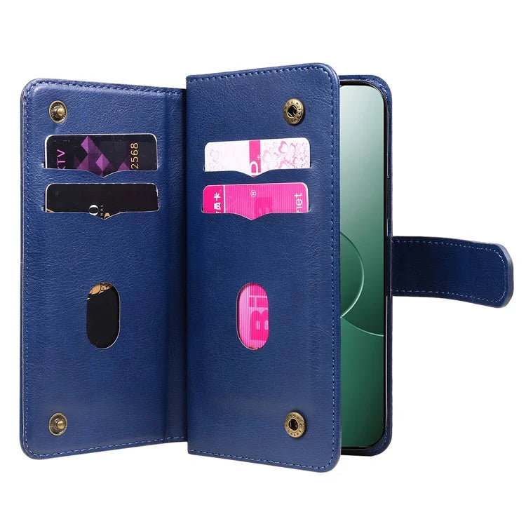 KT Multi-functional Series-1 For Xiaomi 14 Wallet Case Flip Leather Cover