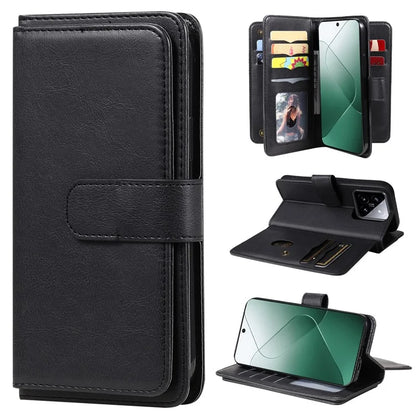 KT Multi-functional Series-1 For Xiaomi 14 Wallet Case Flip Leather Cover