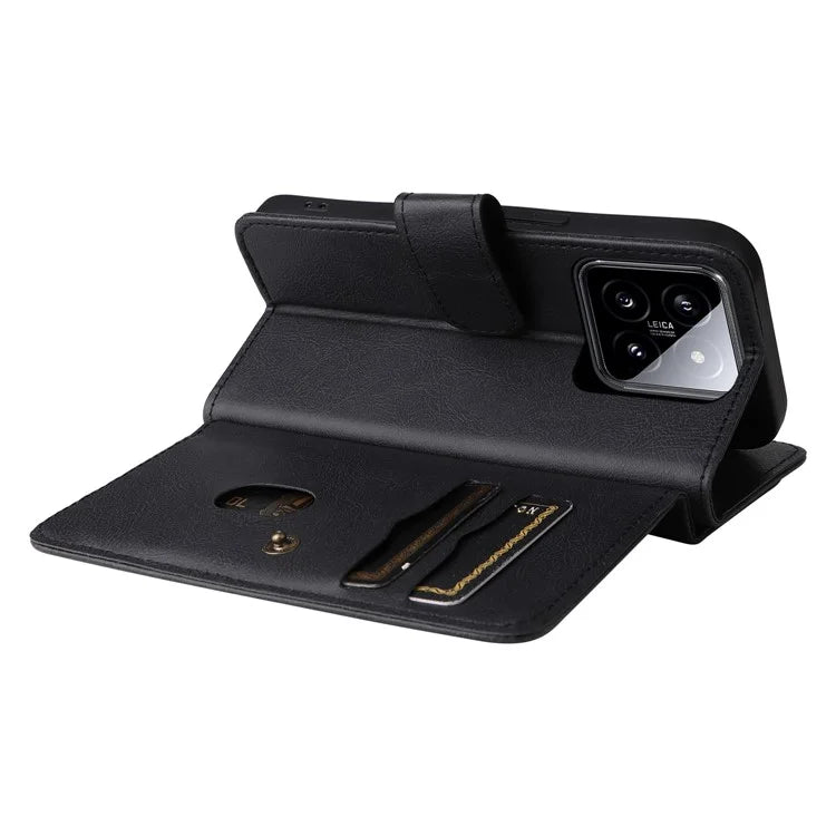 KT Multi-functional Series-1 For Xiaomi 14 Wallet Case Flip Leather Cover